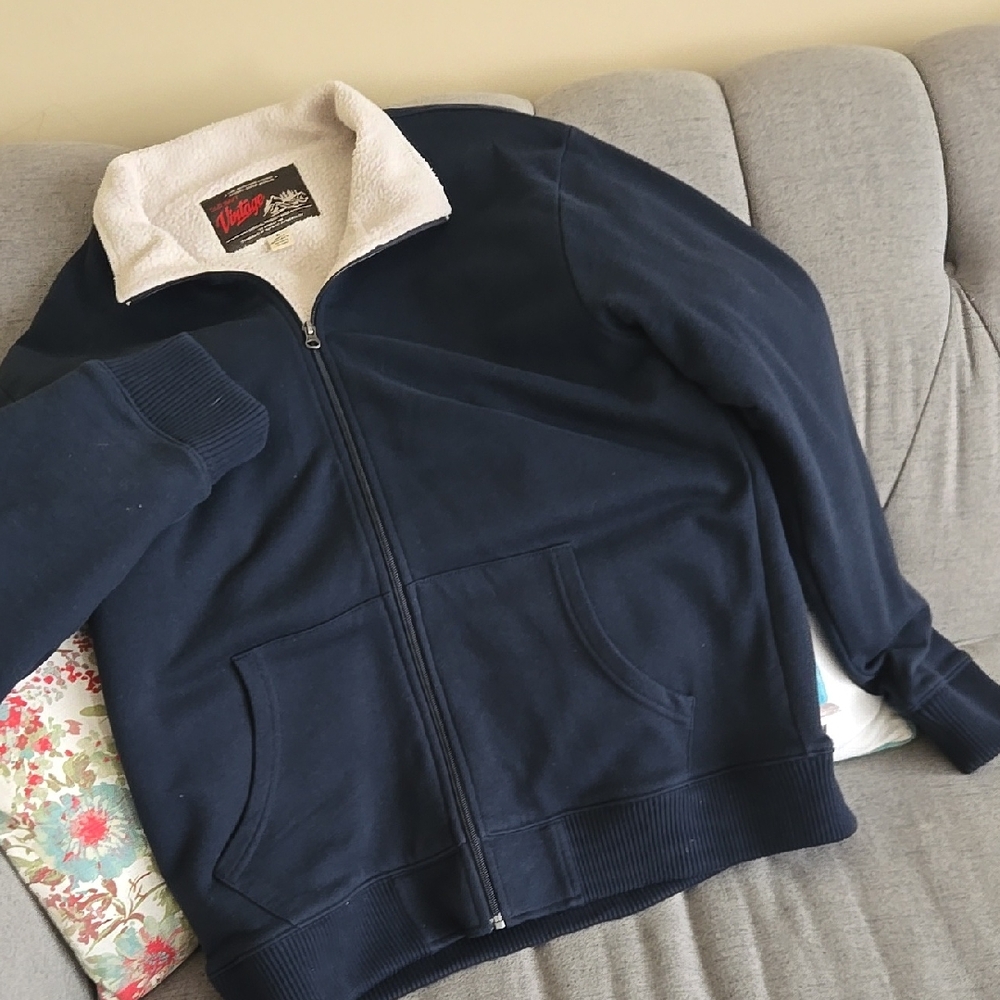 Men's sweatshirt jacket